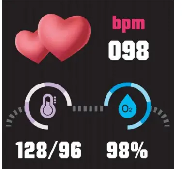 denver SW-154 Smart Bracelet Watch 7