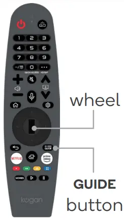 kogan KALED70UN8910SGA 8 Series 70 4K UHD HDR LED Smart TV -PAIRING THE MAGIC REMOTE