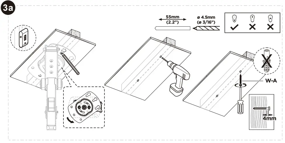 MULTIBRACKETS M VESA Flip Down Large Wall Mount - Product Overview 6