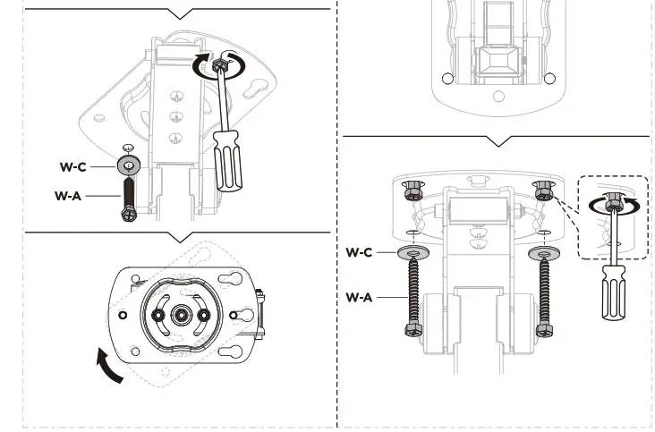 MULTIBRACKETS M VESA Flip Down Large Wall Mount - Product Overview 9