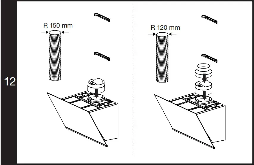 Fixing the chimney sheets