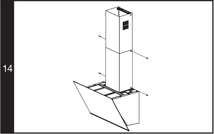 Fixing the chimney sheets