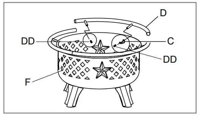 bond 52303 30 Inch Texas Fire Pit - CONTENTS 3