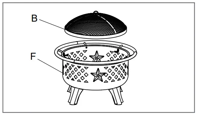 bond 52303 30 Inch Texas Fire Pit - CONTENTS 5