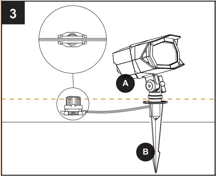 Harbor Breeze ZDL1148-LED27K8027 LED Flood Light - INSTALLATION OVERVIEW 2