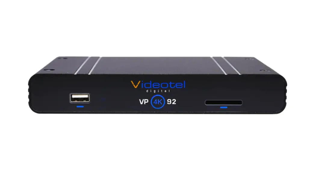 Videotel Vp92 4k Digital Networked Signage Media User Manual