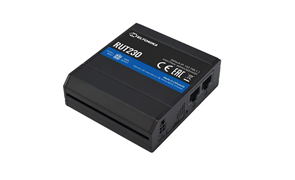 Teltonika Rut230 Wifi Router- Modem User Guide