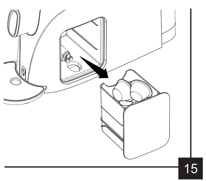 BIALETTI CF91 Mignon Capsule coffee machine - 14