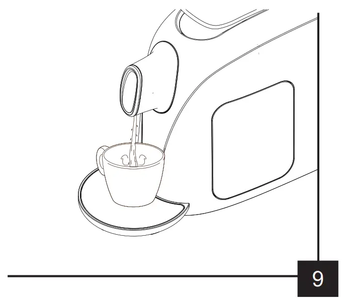 BIALETTI CF91 Mignon Capsule coffee machine - 8