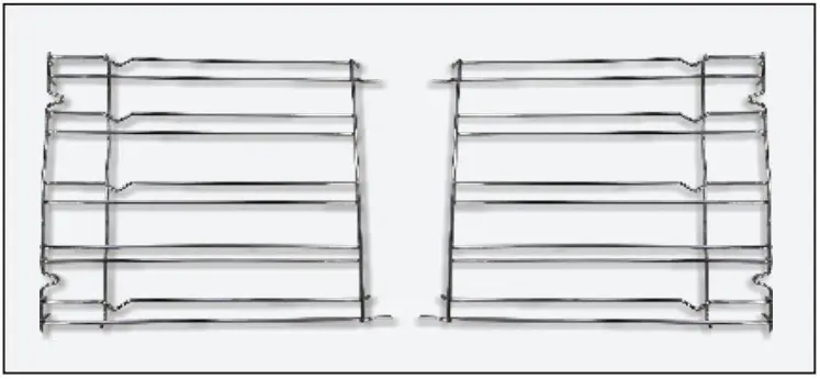 HOOVER 300 HOC3158IN Stainless steel Oven - Lateral wire grids