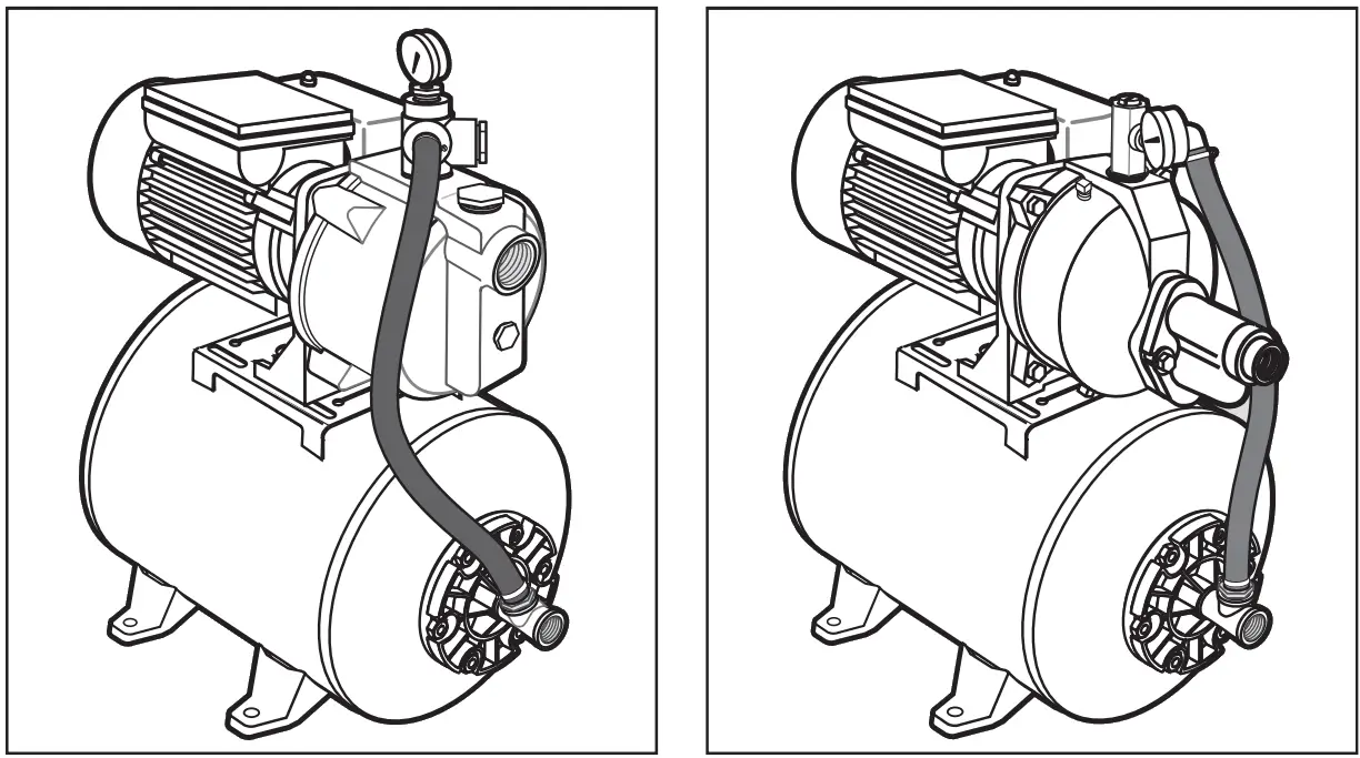 PENTAIR FP 934 Shallow Well and Convertible 12 HP Jet Pump Tank System