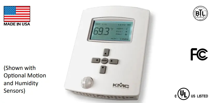 KMC CONTROLS BAC-12xxxx FlexStat Controllers Sensors 1