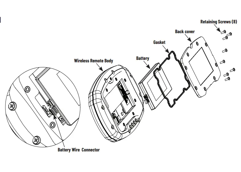 PENTAIR 522054 Battery Replacement Kit 1