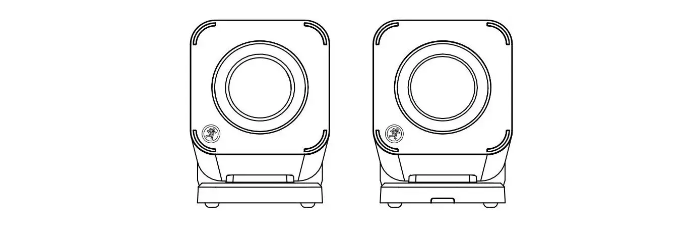 Mackie Cr2-x Cube Compact Desktop Speakers User Guide