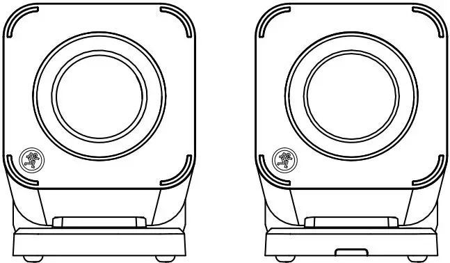 MACKIE CR2-X CUBE Compact Desktop Speakers-fig1