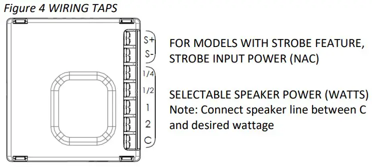 MGC SPP-104 Series Ceiling Speaker - fig 4