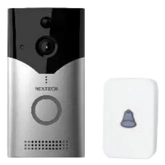 NEXTECH WQC3886 1080p Smart Wireless Doorbell + Chime Product