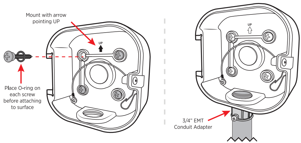clinton electronics CE UJB Universal Junction Box - mount to surface