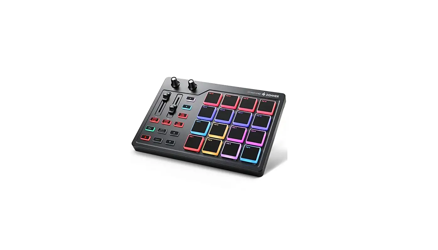 Donner Starrypad Midi Pad Beat Maker With 16 Beat Pads User Manual
