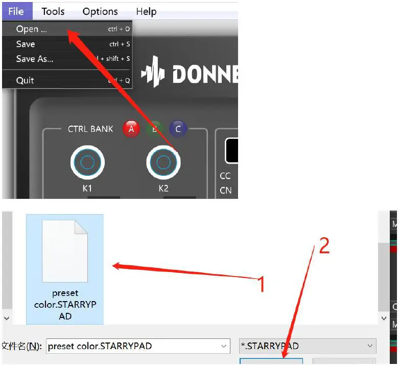 DONNER-Starrypad-MIDI-Pad-Beat-Maker-with-16-Beat-Pads-fig- (3)