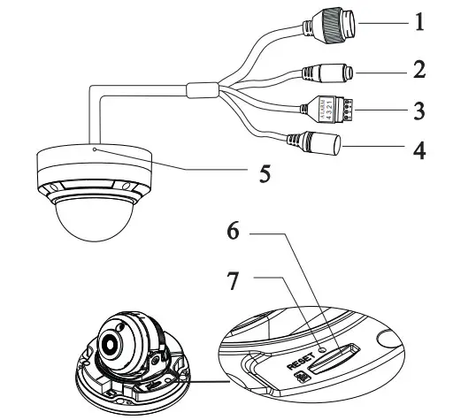 speco technology O4D6 4MP Outdoor Network Dome Camera - FIGURE 1