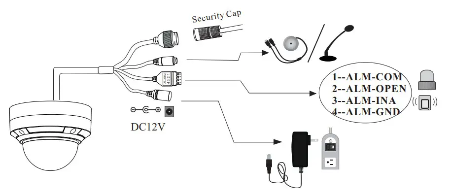 speco technology O4D6 4MP Outdoor Network Dome Camera - FIGURE 2