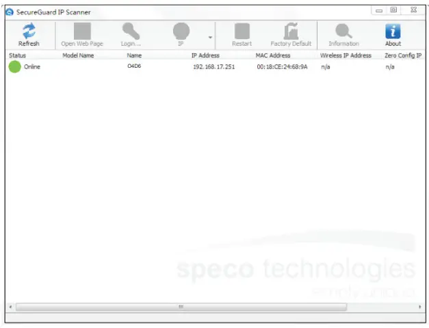 speco technology O4D6 4MP Outdoor Network Dome Camera - FIGURE 9