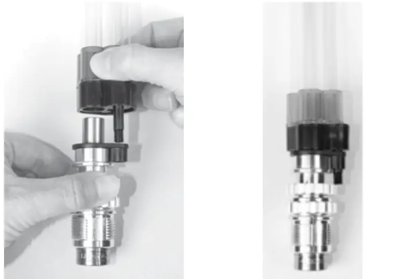 Install Magazine into Mutli-tube Assembly