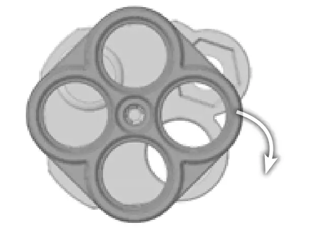 Install Magazine into Mutli-tube Assembly