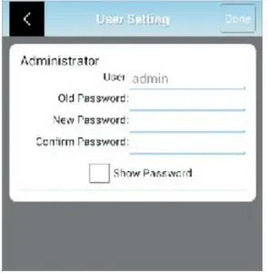 Main Settings