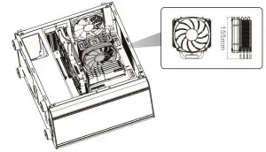 FIG 11 CPU cooler max height