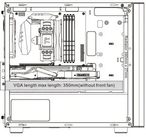 FIG 12 VGA length max length