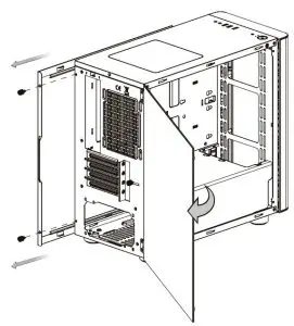 FIG 14 Side Panel Disassembly