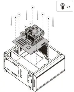 FIG 17 Motherboard Installation