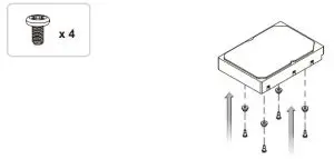 FIG 18 3.5” HDD Installation