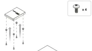 FIG 20 2.5” HDD Installation