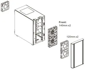 FIG 25 Air Cooling Installation