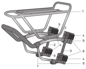TOPEAK TetraRack M2L Rear Mountain Bike Rack