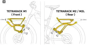TOPEAK TetraRack M2L Rear Mountain Bike Rack - pig 13