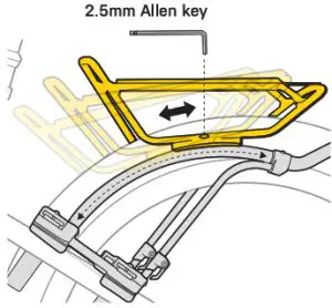 TOPEAK TetraRack M2L Rear Mountain Bike Rack - pig 26