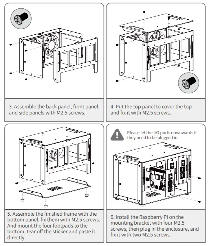 UCTRONICS U6184 Complete Enclosure for Raspberry Pi -figure 7