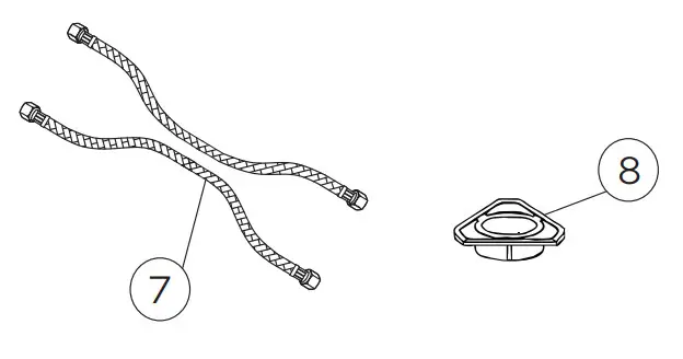 LULANI KA-240-30 Single Handle Pull-Out Kitchen Faucet -8