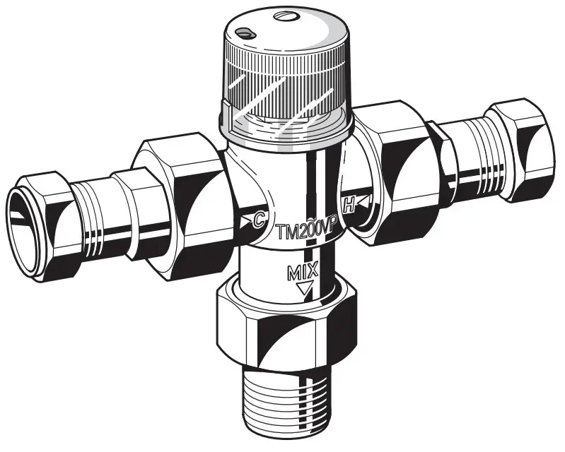 resideo TM200VP Thermostatic Mixing Valve-