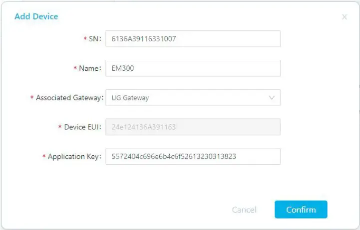 Add EM300 to Milesight IoT Cloud 01