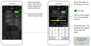GMG Grill Smarter Eat Better App Control- GRILL TEMP