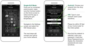 GMG Grill Smarter Eat Better App Control- H
