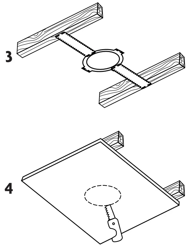 KLH M 8602 C Maxwell In Ceiling 6.5 Inch Speaker - INSTALLATION2