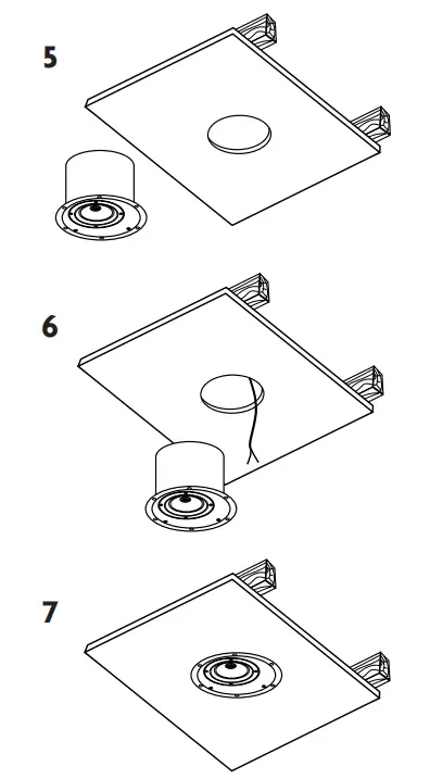 KLH M 8602 C Maxwell In Ceiling 6.5 Inch Speaker - INSTALLATION3