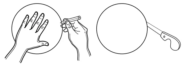 KLH M 8602 C Maxwell In Ceiling 6.5 Inch Speaker - illustration below