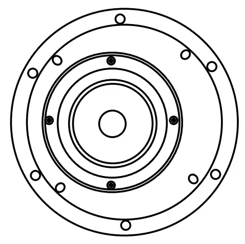 KLH M 8602 C Maxwell In Ceiling 6.5 Inch Speaker